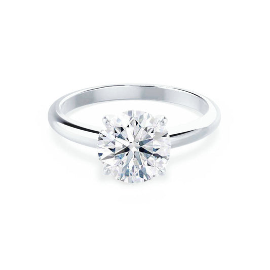 1.20 CT Round Solitaire CVD E/VVS2 Diamond Engagement Ring